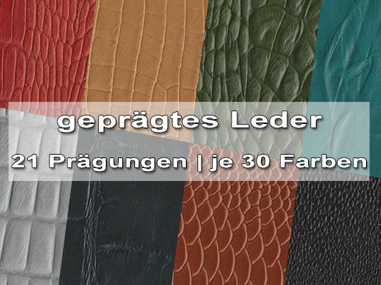 Geprägtes Leder
