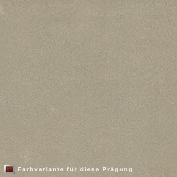 Echtleder | Linienoptik (Lederprägung Straightline) hellbeige